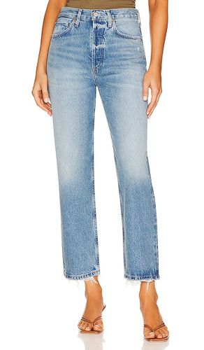 S Crop Jeans in Denim-Medium. - size 25 (also in 26, 27, 28, 29, 30, 31, 32, 33) - AGOLDE - Modalova