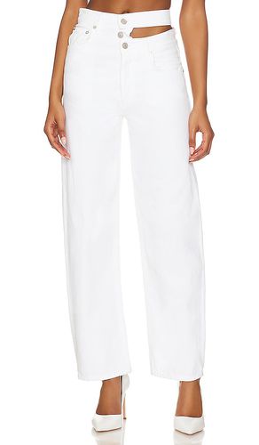 Broken waistband jean en color blanco talla 28 en - White. Talla 28 (también en 29, 30, 31, 32, 34) - AGOLDE - Modalova