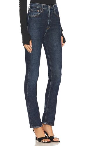 SLIM-HOSE MIT EXTRAHOHEM BUND FREYA in -. Größe 33. Also in 34 - AGOLDE - Modalova