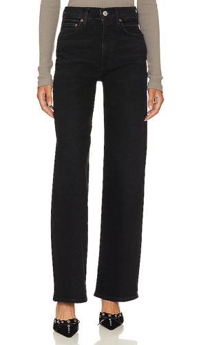 Harper Mid Rise Wide Straight in Black. - size 31 (also in 32, 33, 34) - AGOLDE - Modalova