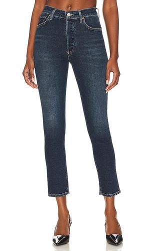 Ajustados de cintura alta nico en color denim-dark talla 30 en - Denim-Dark. Talla 30 (también en 32, 33, 34) - AGOLDE - Modalova