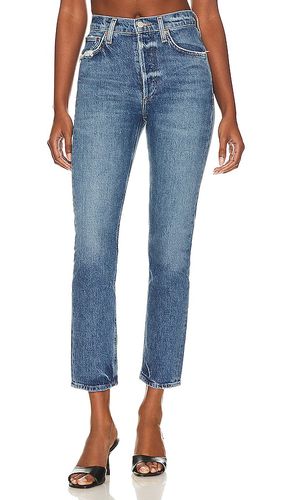 STRAIGHT-JEANS MIT HOHEM BUND RILEY LONG in . Size 31, 32, 33, 34 - AGOLDE - Modalova