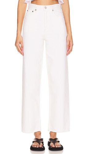 Pierna ancha tiro alto ren en color blanco talla 23 en - White. Talla 23 (también en 24, 25, 26, 27, 28, 29, 31, 32, 33 - AGOLDE - Modalova