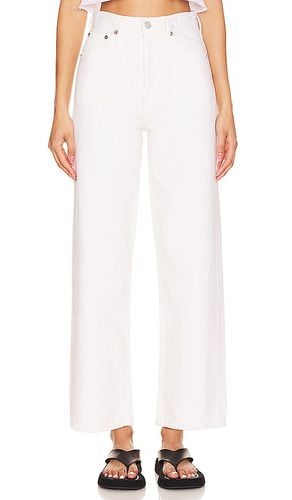 Pierna ancha tiro alto ren en color blanco talla 23 en - White. Talla 23 (también en 24, 25, 27, 28, 29, 30, 31, 32, 33 - AGOLDE - Modalova