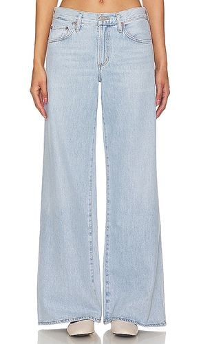 Clara Low Rise Baggy Flare in Denim-Light. - size 32 (also in 33) - AGOLDE - Modalova