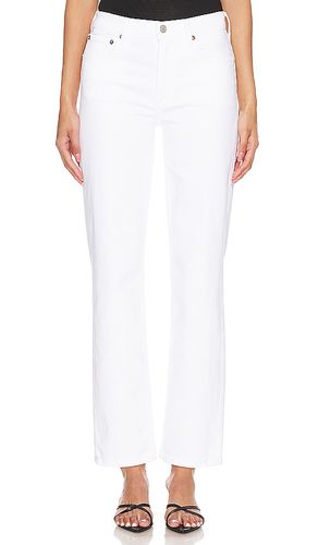 Kye Mid Rise Straight Crop in White. - size 23 (also in 24, 31, 32, 33, 34) - AGOLDE - Modalova