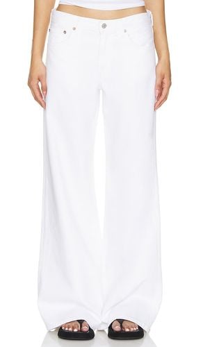 Clara Low Rise Baggy Flare in White. - size 29 (also in 31, 32, 33) - AGOLDE - Modalova