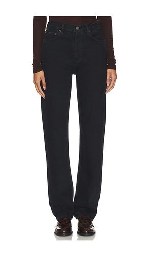 S Pinch Waist Long Jeans in Black. - size 25 (also in 26) - AGOLDE - Modalova