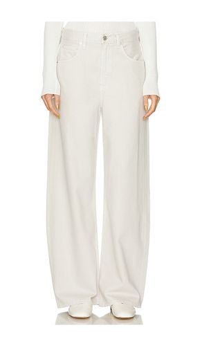 Low Curve Wide Leg in White. - size 25 (also in 26, 27, 28, 29, 30, 31, 32, 33, 34) - AGOLDE - Modalova