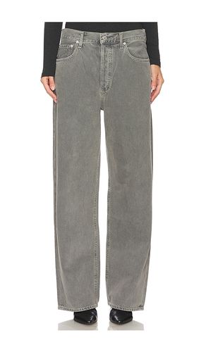 Low Slung Baggy in Grey. - size 24 (also in 25, 26, 27, 28, 29, 30, 33) - AGOLDE - Modalova