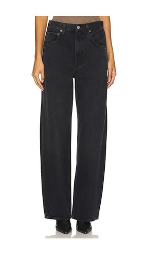 Low Curve Wide Leg in Black. - size 23 (also in 24, 25, 26, 27, 28, 29, 30, 31, 33) - AGOLDE - Modalova
