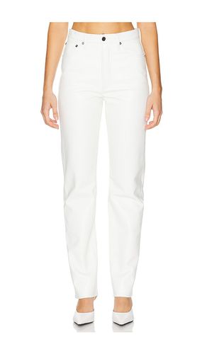 Pantalones rectos de talle alto 90's pinch waist en color blanco talla 23 en - White. Talla 23 (también en 24, 25, 26, 27, 28, 29 - AGOLDE - Modalova