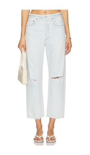 S Crop Loose Straight Jeans in Blue. - size 25 (also in 26, 27, 29, 30, 33) - AGOLDE - Modalova