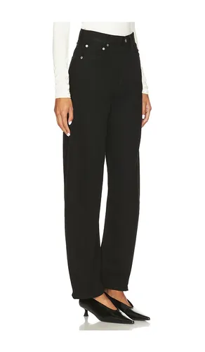 Luna Pieced Jeans in Black. - size 23 (also in 24, 25, 26, 27, 28, 29, 30, 32) - AGOLDE - Modalova