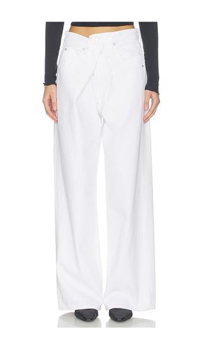 Vana Fold Jeans in White. - size 25 (also in 26, 27, 28, 29) - AGOLDE - Modalova