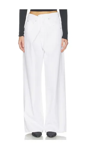 Vana Fold Jeans in White. - size 26 (also in 27, 28) - AGOLDE - Modalova