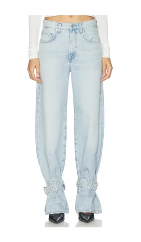 Cinched Hem Loose Taper Jeans in Blue. - size 25 (also in 33, 34) - AGOLDE - Modalova