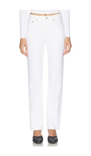 Lana Relaxed Straight Jeans in White. - size 25 (also in 26, 27, 28, 29, 30, 31, 32, 34) - AGOLDE - Modalova
