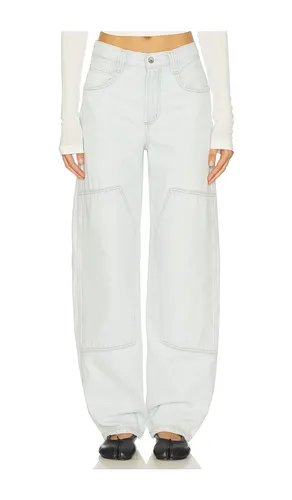 Laria Pierced Jeans in Blue. - size 24 (also in 25, 26, 27, 28, 29, 30, 31, 32, 33, 34) - AGOLDE - Modalova