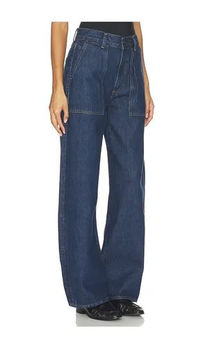 Low Curve Utility Petite Jean in Blue. - size 23 (also in 24, 25, 26, 27, 28, 29, 30, 31) - AGOLDE - Modalova