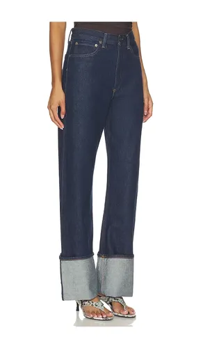 Big Cuff Jean in Blue. - size 23 (also in 24, 25, 26, 27, 28, 31, 32) - AGOLDE - Modalova