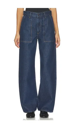 Low Curve Utility Jean in Blue. - size 23 (also in 24, 25, 26, 27, 28, 29, 30, 31, 32, 33, 34) - AGOLDE - Modalova