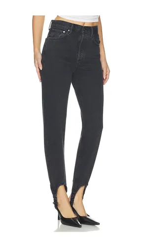 S Pinch Stirrup in Black. - size 23 (also in 24, 25, 26, 27, 28, 29, 30, 31, 32, 33, 34) - AGOLDE - Modalova