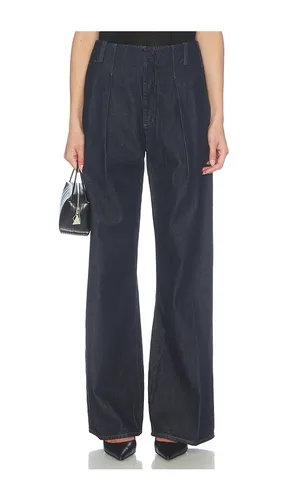 Ritmo Trouser in Navy. - size 24 (also in 25, 26, 27, 28, 29, 30, 31, 32, 33, 34) - AGOLDE - Modalova