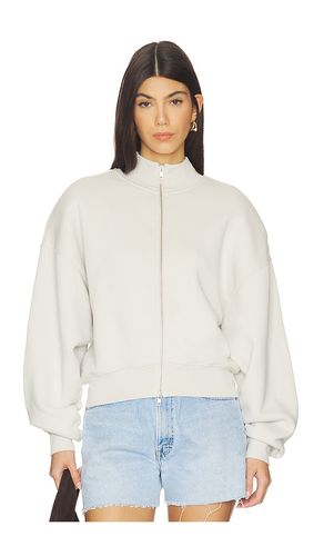 Jensen Zip Up Sweatshirt in Ivory. - size M (also in S) - AGOLDE - Modalova