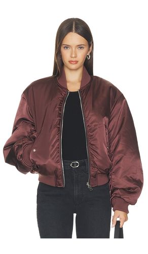 Frankie Reversible Bomber in Burgundy. - size M (also in S, XL, XS) - AGOLDE - Modalova