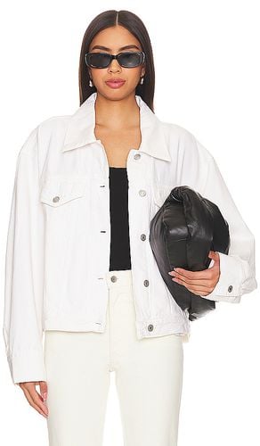 Martika Jacket in White. - size L (also in M) - AGOLDE - Modalova