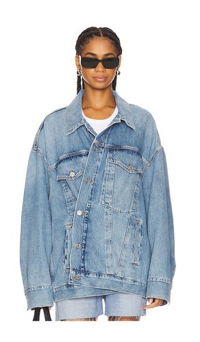 Reworked Wayne Jacket in Denim-Medium. - size M (also in S, XS) - AGOLDE - Modalova