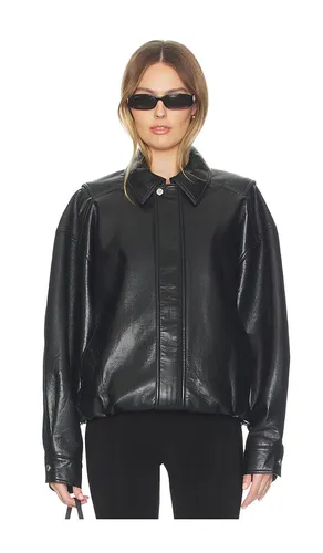 Aston Bomber Jacket in Black. - size L (also in S, XL) - AGOLDE - Modalova