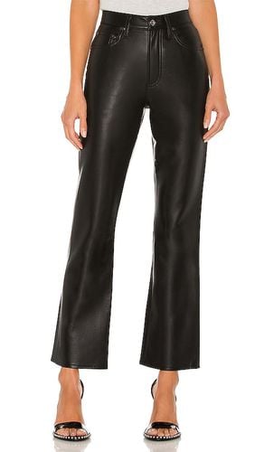 Recycled Leather Relaxed Boot Pant in Black. - size 23 (also in 30, 31, 32, 33, 34) - AGOLDE - Modalova