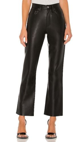 Recycled Leather Relaxed Boot Pant in Black. - size 25 (also in 30, 31, 32, 33, 34) - AGOLDE - Modalova