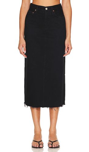 Della Skirt in Black. - size 23 (also in 27, 28) - AGOLDE - Modalova