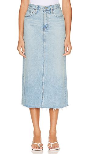 Della Skirt in Denim-Light. - size 25 (also in 26, 27, 28, 29, 31, 32, 34) - AGOLDE - Modalova