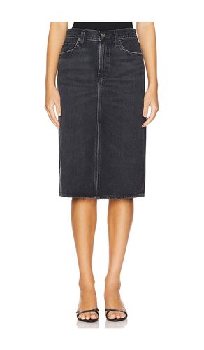 Gaia Skirt in Black. - size 23 (also in 24, 25, 26) - AGOLDE - Modalova