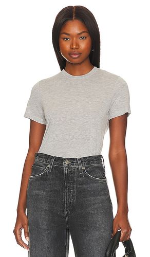 Annise Slim Tee in Light Grey. - size XL (also in XS) - AGOLDE - Modalova