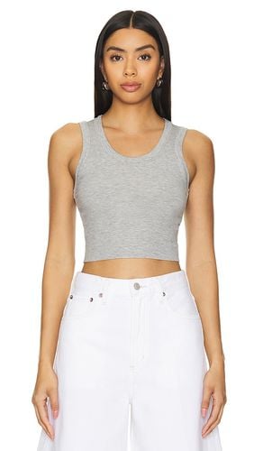 Cropped Poppy Tank in Grey. - size M (also in L, S, XL, XS) - AGOLDE - Modalova