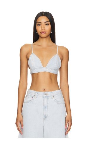 Bralette en color denim claro talla M en - Denim-Light. Talla M (también en L, S, XL, XS) - AGOLDE - Modalova