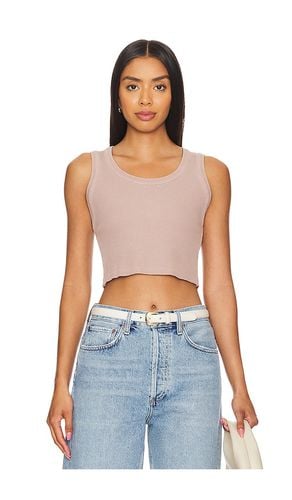 Cropped Poppy Tank in Beige. - size L (also in M, S, XL, XS) - AGOLDE - Modalova