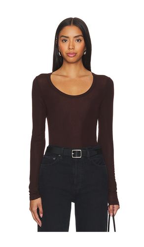 Corey Scoop Neck Tee in Black. - size M (also in L, XL) - AGOLDE - Modalova