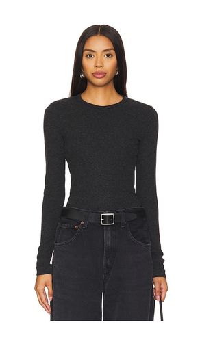 Delphi Slim Tee in Charcoal. - size M (also in S) - AGOLDE - Modalova