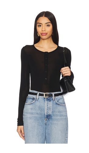 Faustine henley en color talla L en - Black. Talla L (también en M, S, XL, XS) - AGOLDE - Modalova