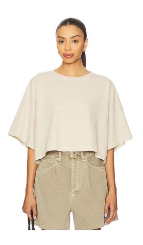 Arli Tee in Beige. - size L (also in M, S, XS) - AGOLDE - Modalova