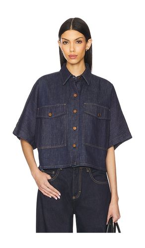 Taron Shirt in Blue. - size L (also in M, S) - AGOLDE - Modalova