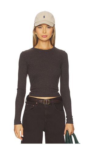 Delphi Slim Tee in Brown. - size S (also in XS) - AGOLDE - Modalova