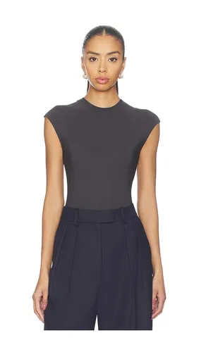 Agata Bodysuit in Dark Grey. - size XL (also in XS) - AGOLDE - Modalova