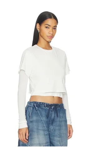 Romily Tee Shirt in White. - size XS (also in S, XL) - AGOLDE - Modalova